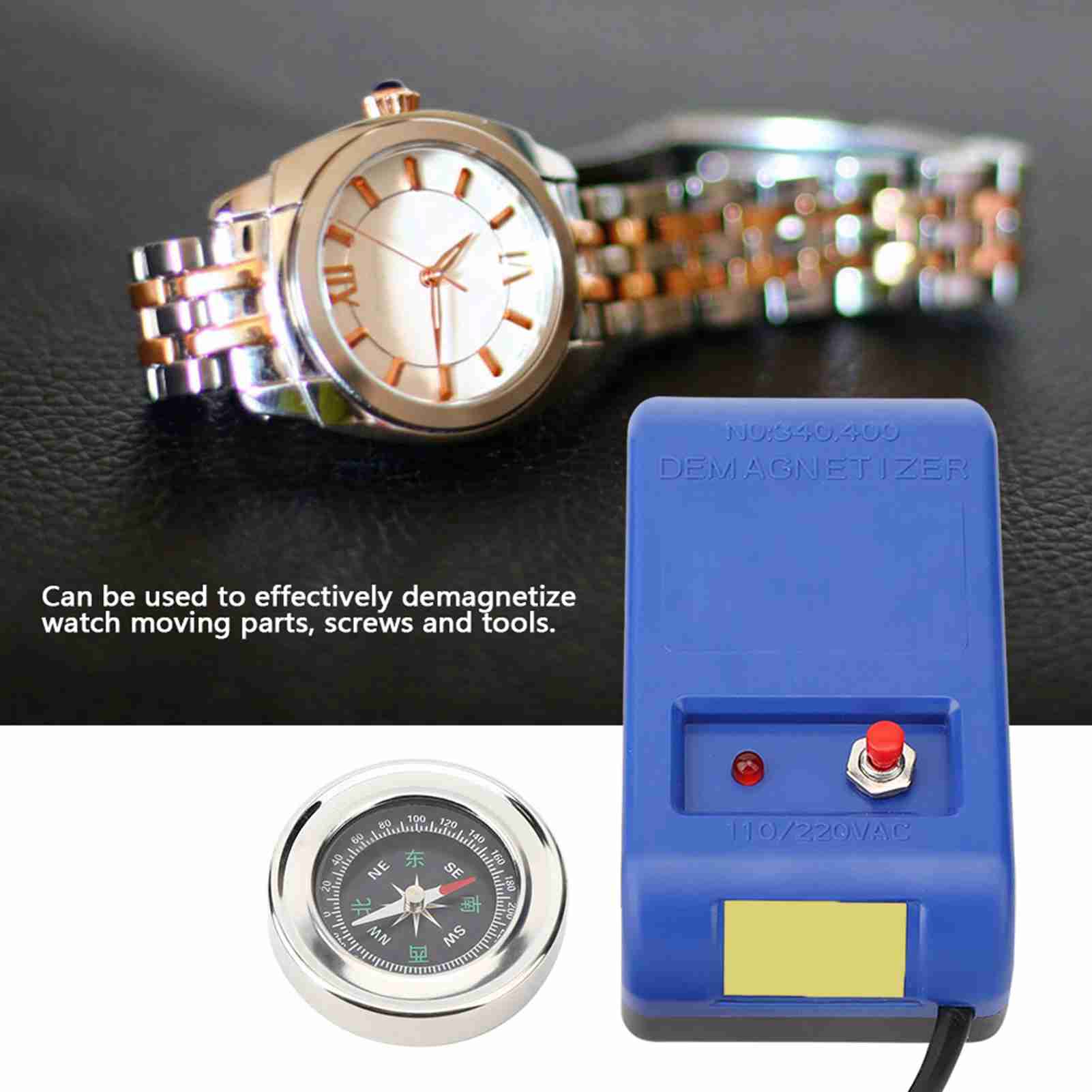 Watch Demagnetizer Electrical Repair - Alat Demagnetizer Listrik Set Alat Demagnetizer