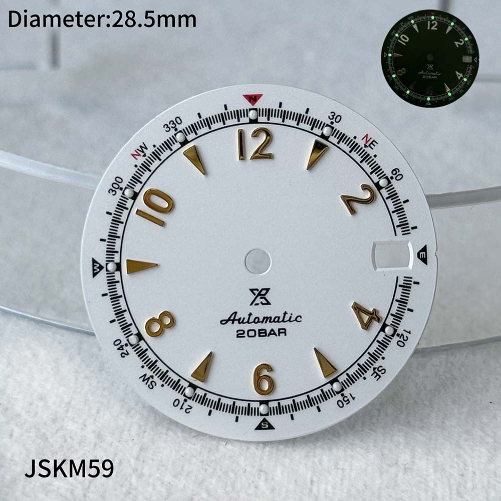 Watch Dial Custom Sterile 28.5Mm - 28.5Mm Logo S Alpinist NH35 Aksesori