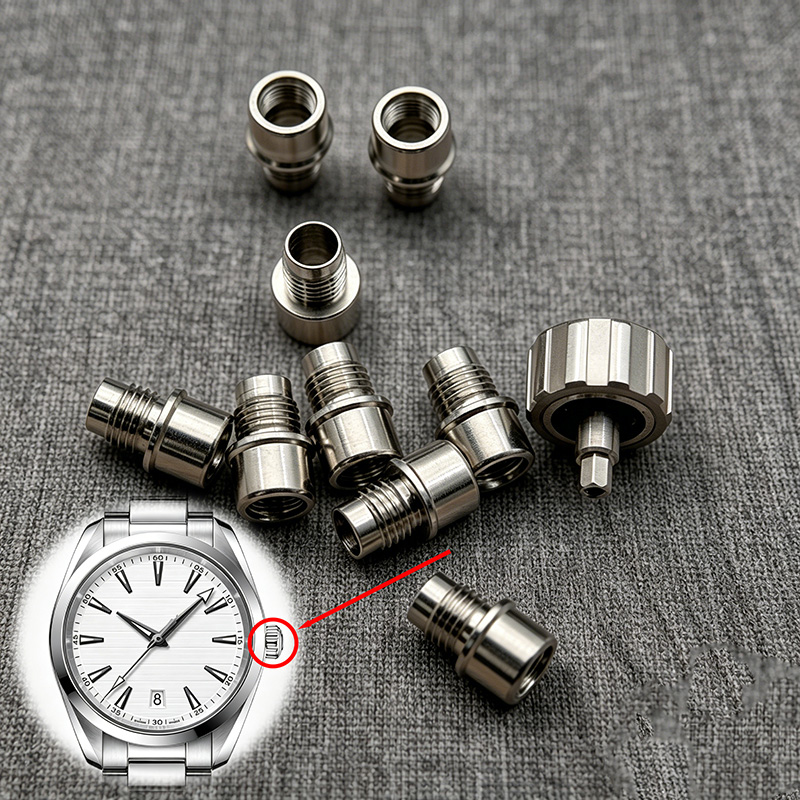 Mahkota Jam Tangan Sekrup Diam - Watch Crown Screw Down Replacement ulasan dan harga