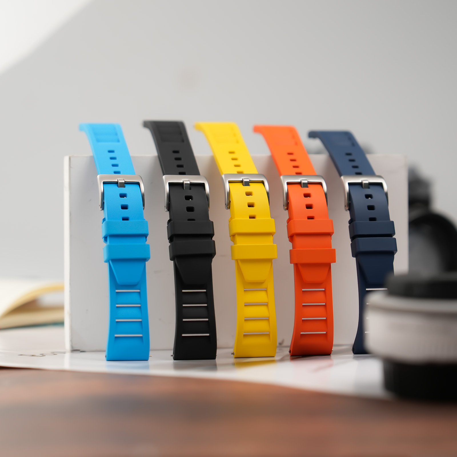 FKM tali karet jam tangan 20mm - Fkm Rubber Dive Watch Strap 20Mm ulasan dan harga