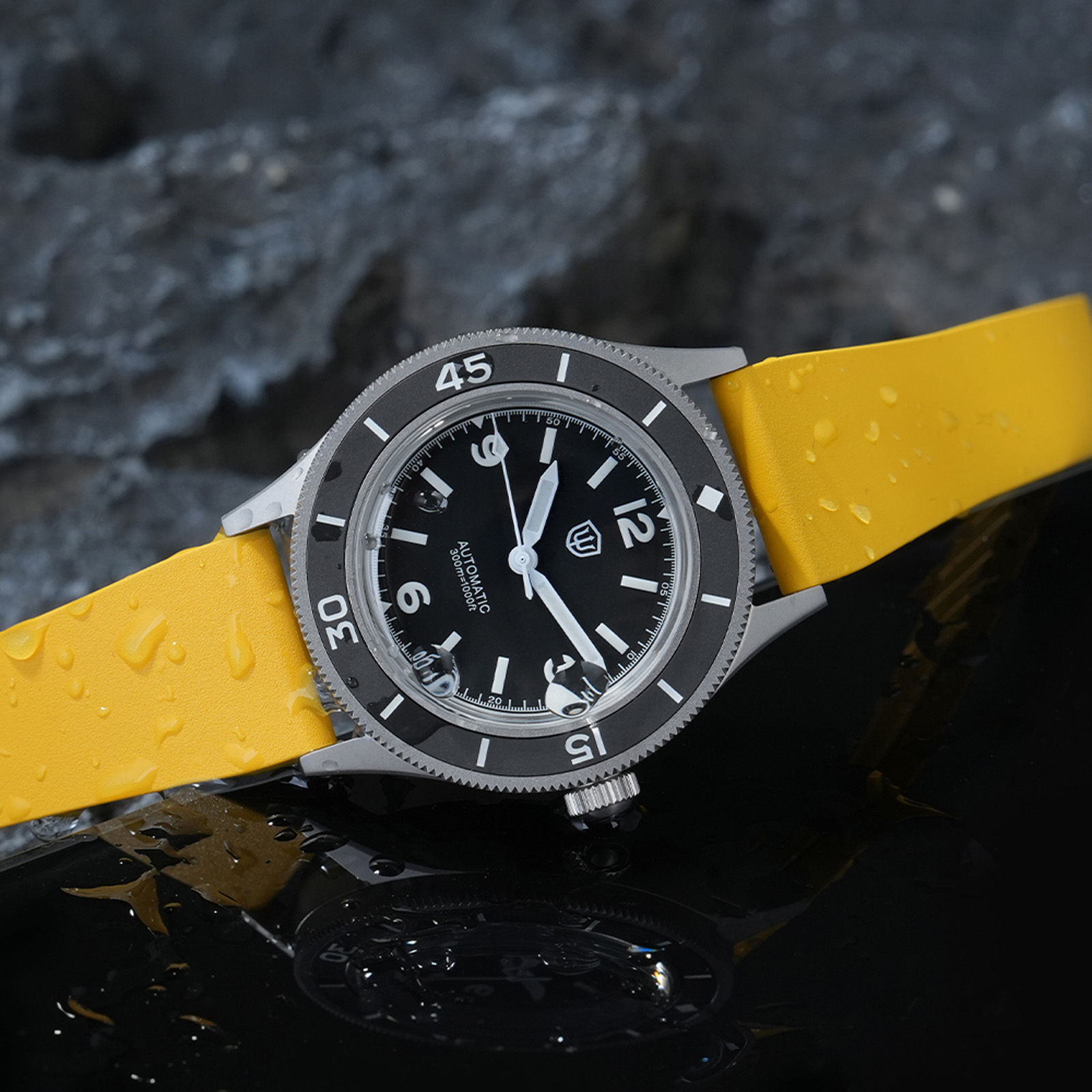 Tali Jam Tangan Karet CTS FKM  - Fkm Rubber Dive Watch Strap 20Mm ulasan dan harga