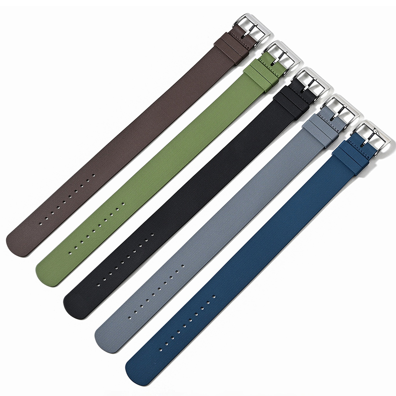 Tali Karet Fluoro 20Mm 21Mm 22 - Fkm Rubber Dive Watch Strap 20Mm ulasan dan harga