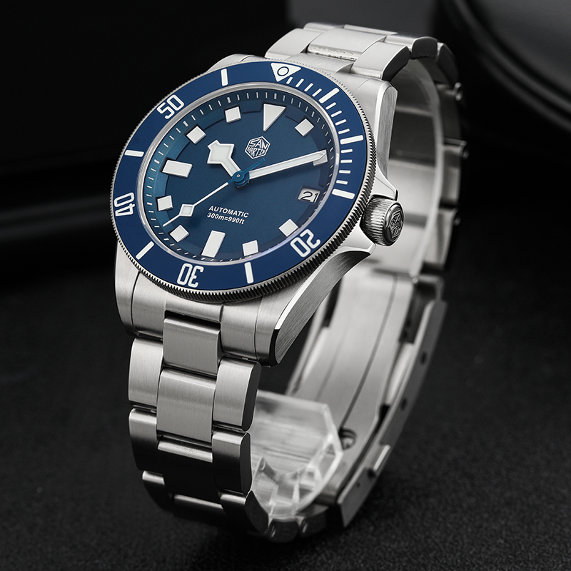 San Martin, Jam Tangan Selam T - Titanium Automatic Watch 300M Sapphire ulasan dan harga