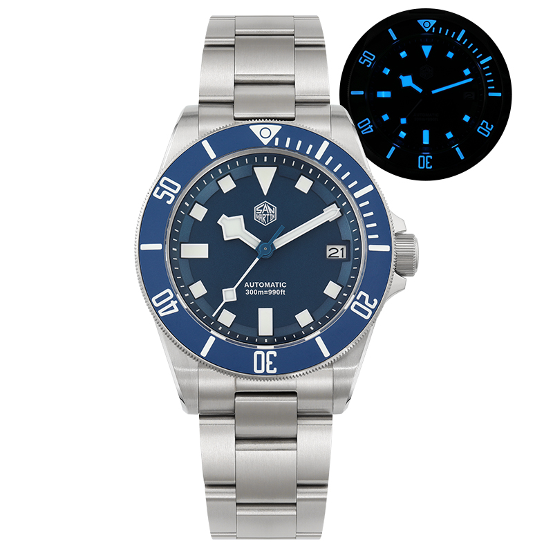 San Martin, Jam Tangan Selam T - Titanium Automatic Watch 300M Sapphire ulasan dan harga