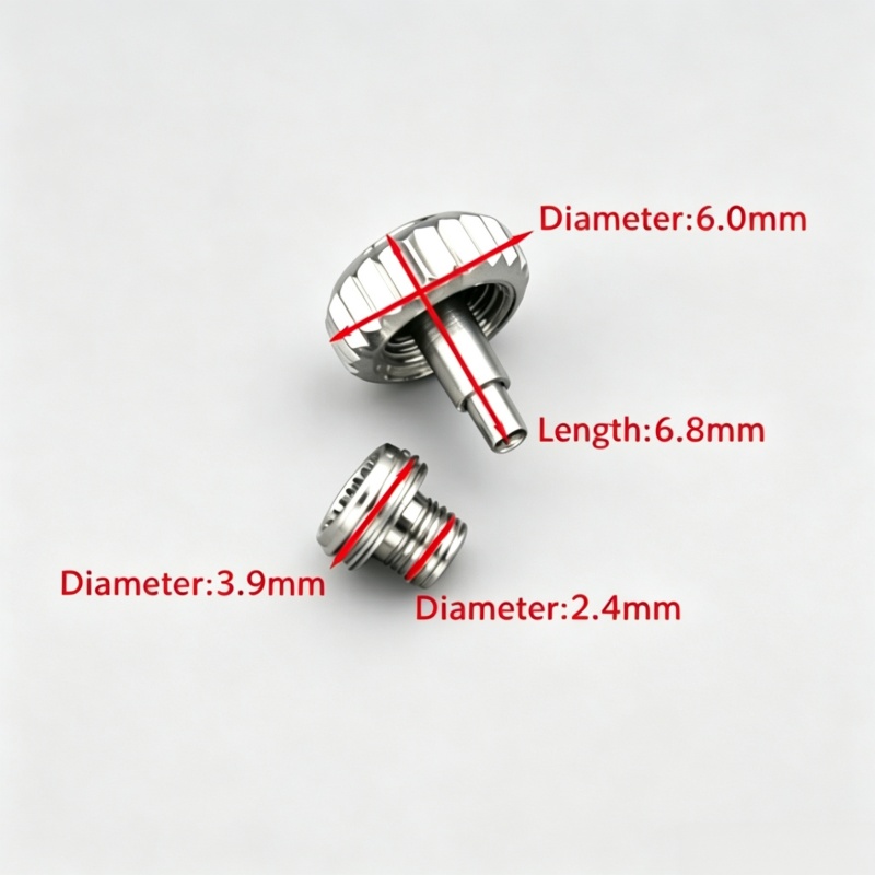Mahkota Jam Tangan Stainless S - Watch Crown Screw Down Replacement ulasan dan harga