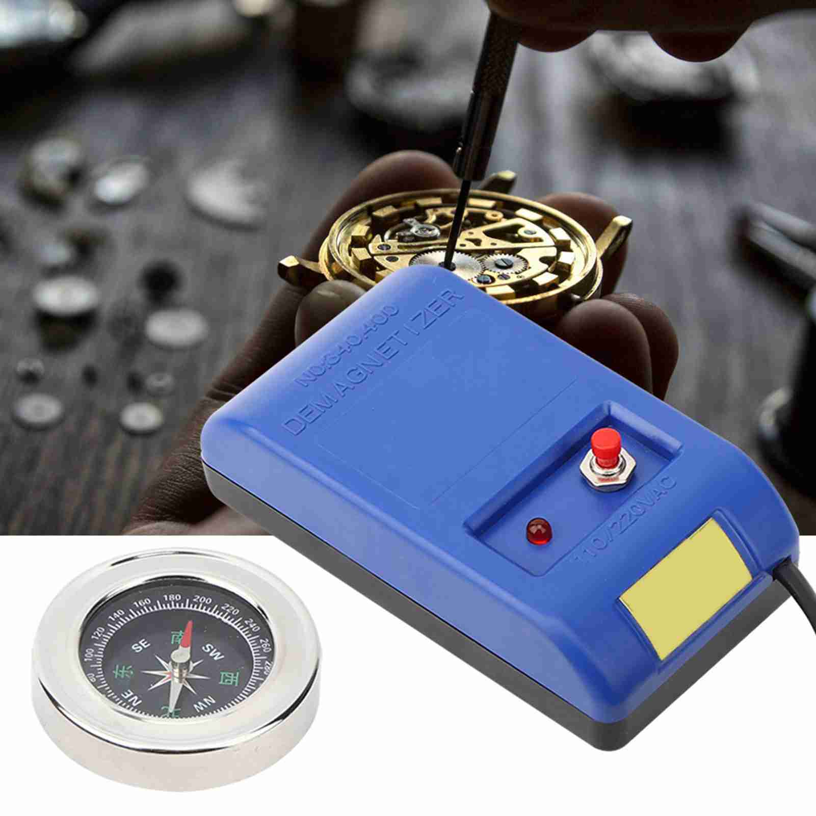 Alat Demagnetizer Listrik Set  - Watch Demagnetizer Electrical Repair ulasan dan harga