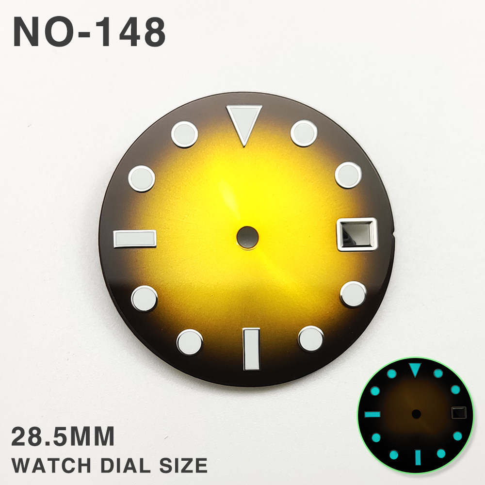Dial Gradien Hitam Ungu 28.5mm - Watch Dial Custom Sterile 28.5Mm ulasan dan harga