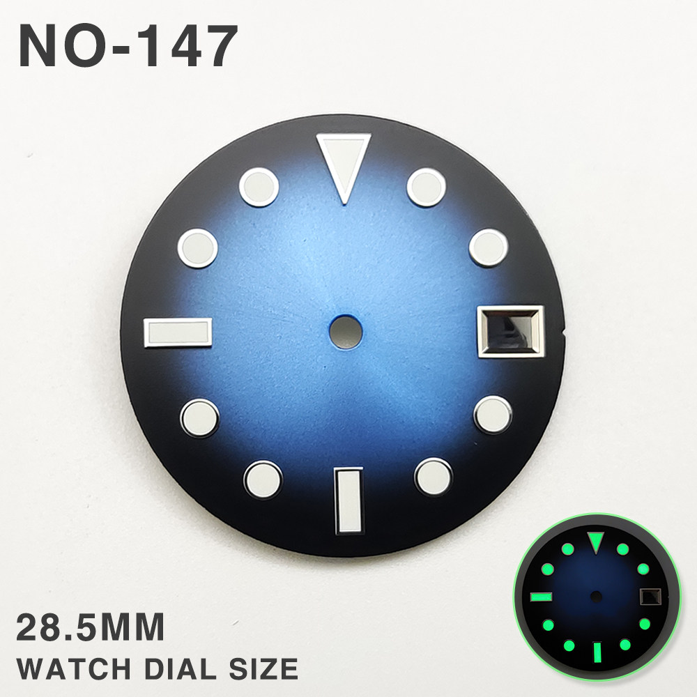 Dial Gradien Hitam Ungu 28.5mm - Watch Dial Custom Sterile 28.5Mm ulasan dan harga
