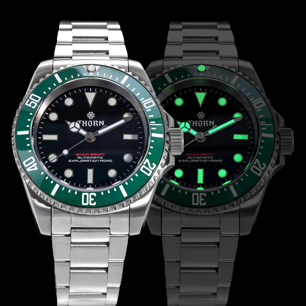 Jam Tangan Mekanis Otomatis TH - Titanium Automatic Watch 300M Sapphire ulasan dan harga