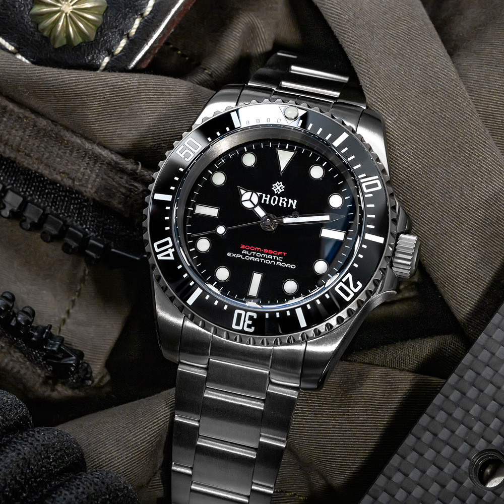 Jam Tangan Mekanis Otomatis TH - Titanium Automatic Watch 300M Sapphire ulasan dan harga