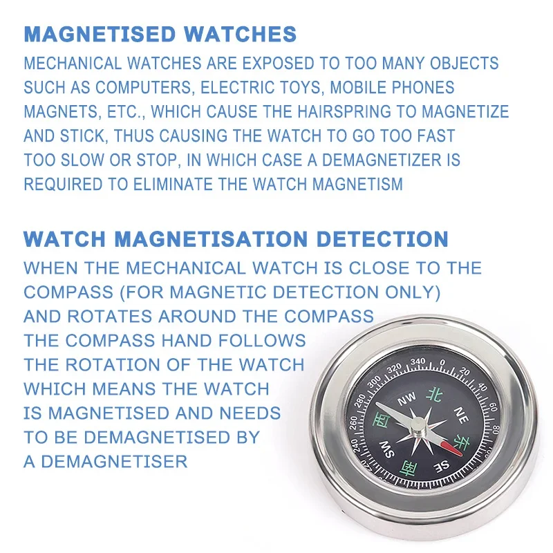Perangkat degaussing jam tanga - Watch Demagnetizer Electrical Repair ulasan dan harga