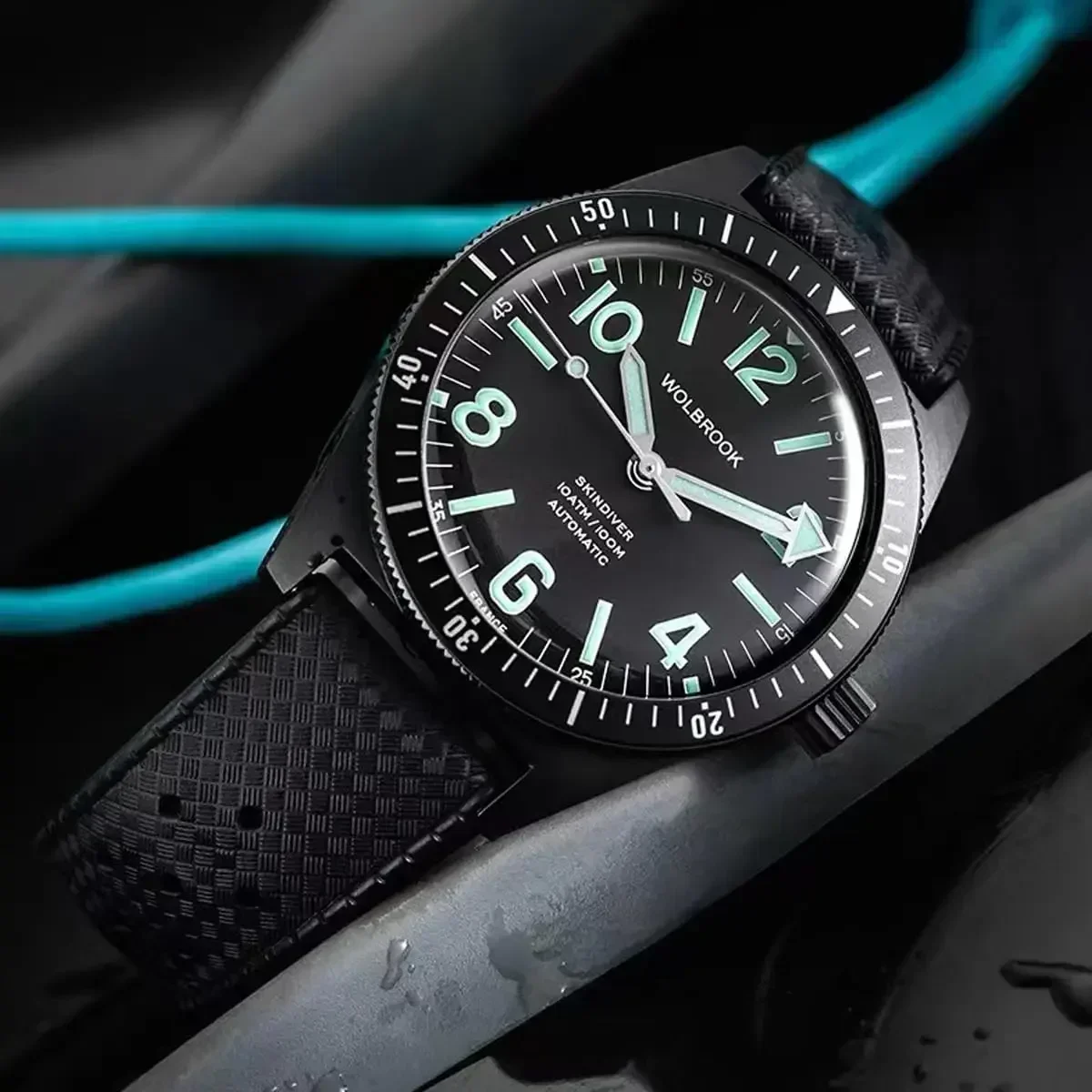 FKM tali jam tangan pintar 20m - Fkm Rubber Dive Watch Strap 20Mm ulasan dan harga
