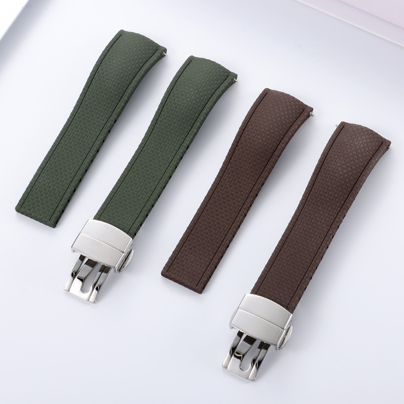Tali Jam Tangan Karet FKM Mewa - Fkm Rubber Dive Watch Strap 20Mm ulasan dan harga