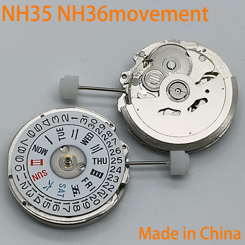Mesin Jam Tangan Otomatis Meka - Watch Movement Automatic Nh35A Nh36A ulasan dan harga