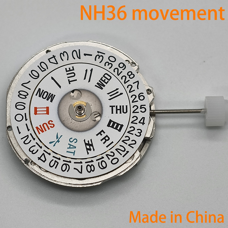 Mesin Jam Tangan Otomatis Meka - Watch Movement Automatic Nh35A Nh36A ulasan dan harga