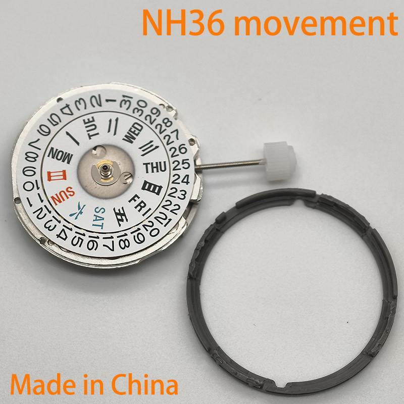 Mesin Jam Tangan Otomatis Meka - Watch Movement Automatic Nh35A Nh36A ulasan dan harga