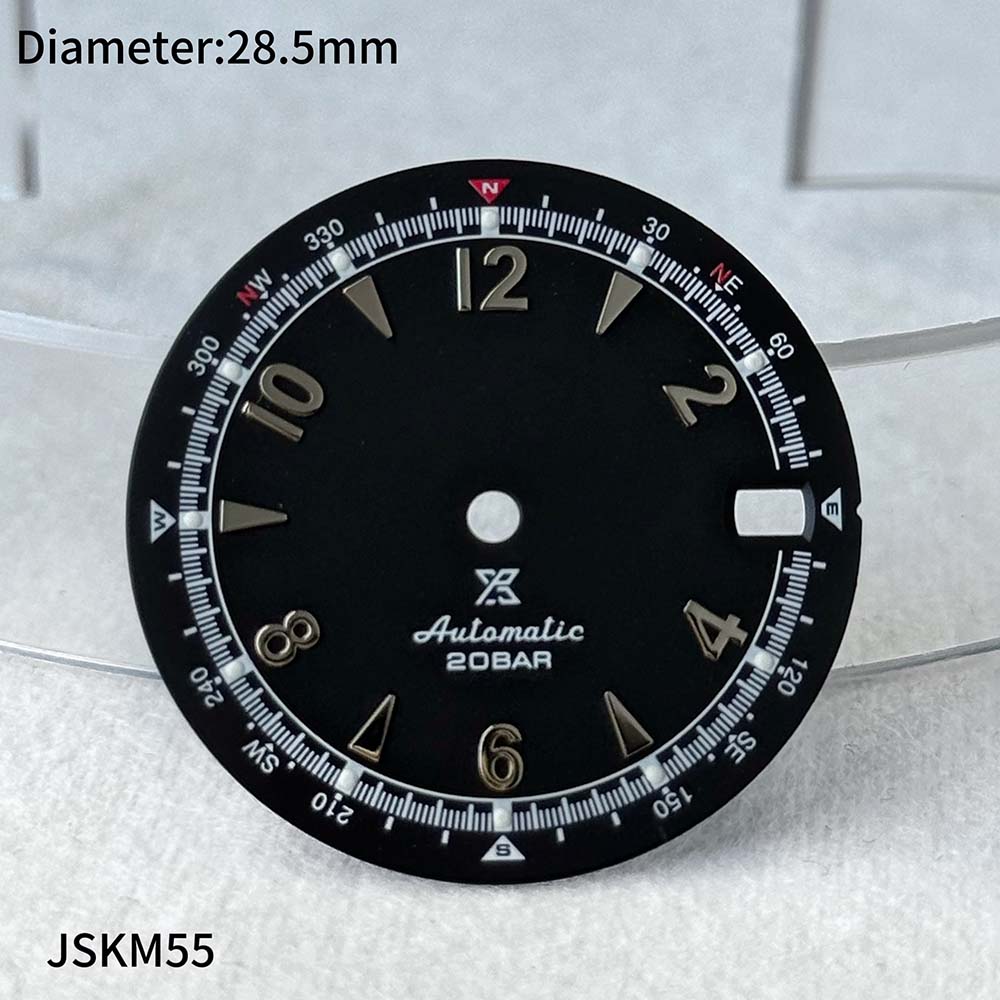 28.5Mm Logo S Alpinist NH35 Ak - Watch Dial Custom Sterile 28.5Mm ulasan dan harga