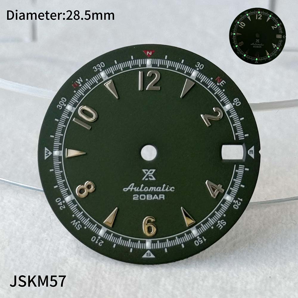 28.5Mm Logo S Alpinist NH35 Ak - Watch Dial Custom Sterile 28.5Mm ulasan dan harga