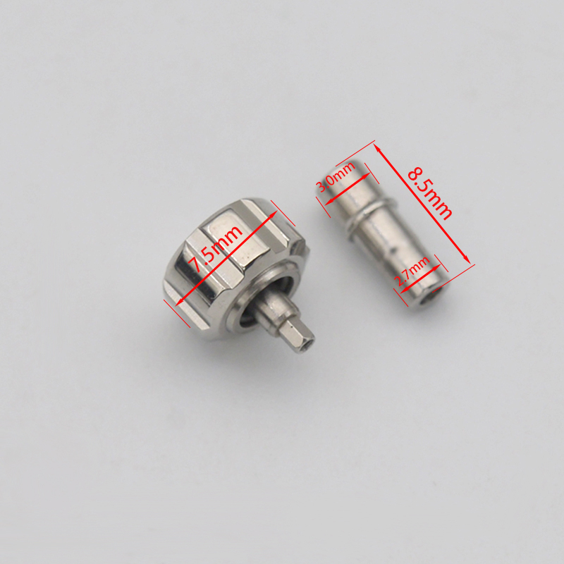 Mahkota Jam Tangan 7.5mm denga - Watch Crown Screw Down Replacement ulasan dan harga