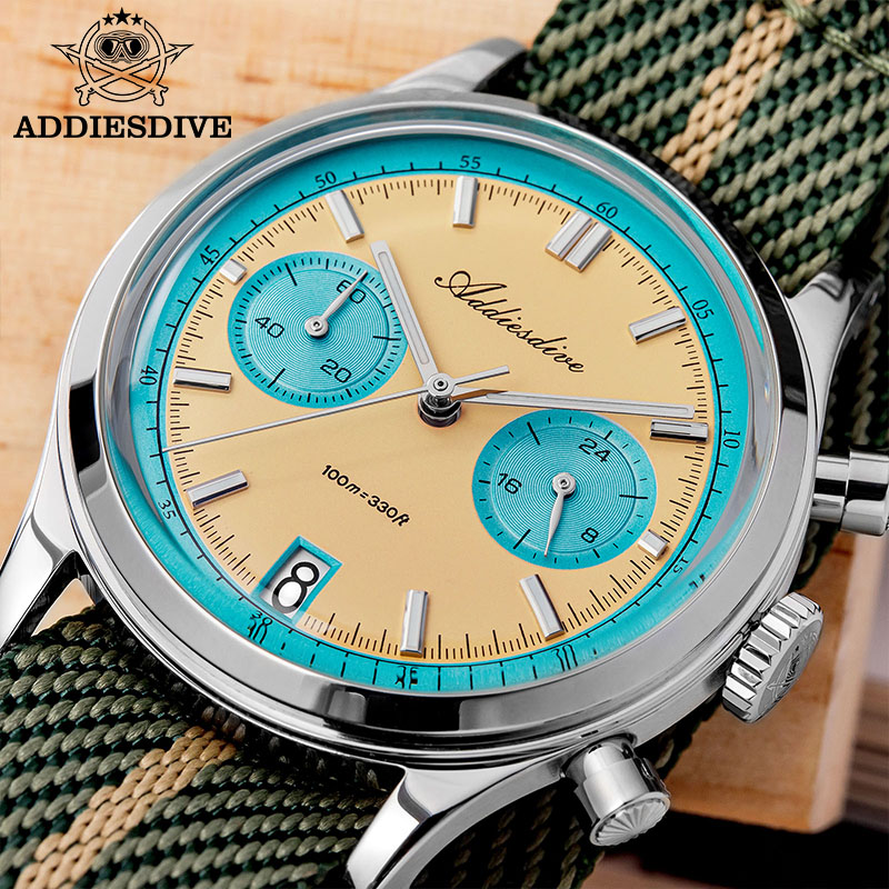 Jam Tangan Pria ADDIESDIVE Mew - Watch Crown Screw Down Replacement ulasan dan harga