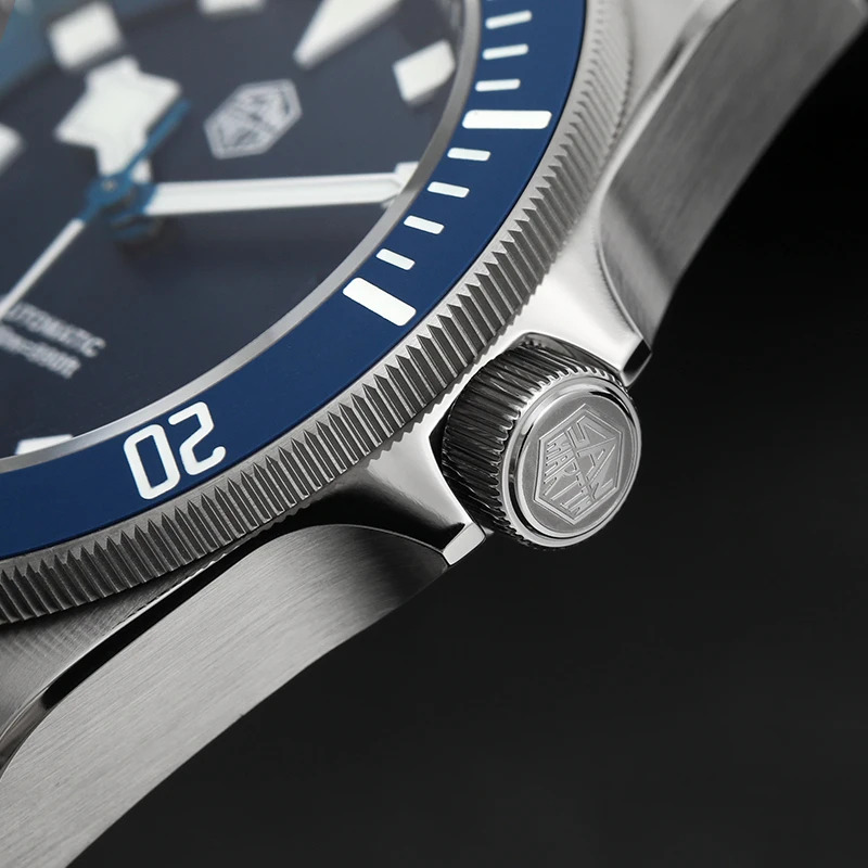 San Martin SN0121T Jam Tangan  - Titanium Automatic Watch 300M Sapphire ulasan dan harga