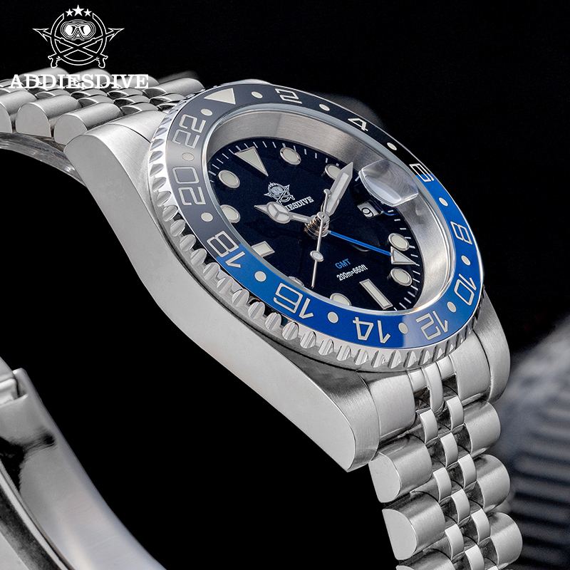 Jam Tangan ADDIESDIVE 40mm GMT - Watch Crown Screw Down Replacement ulasan dan harga