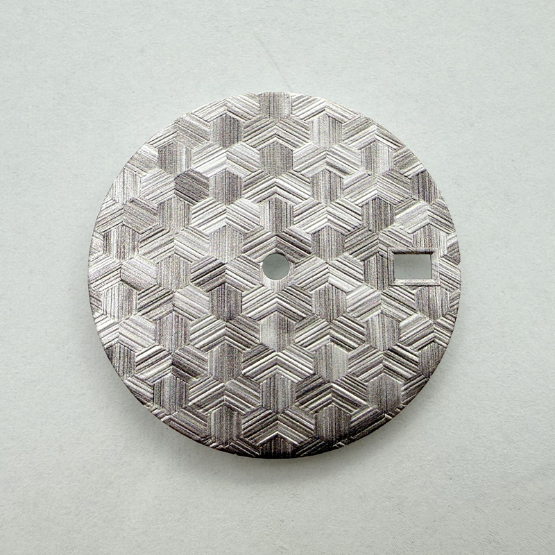 Dial Jam Tangan Tekstur Tenun  - Watch Dial Custom Sterile 28.5Mm ulasan dan harga